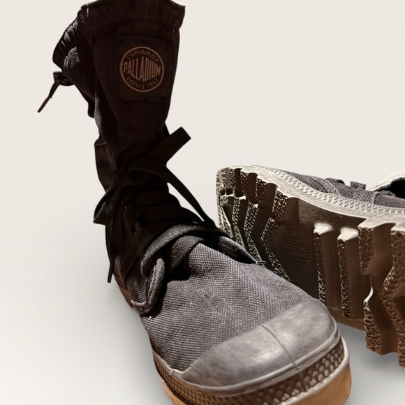 Palladium Pallabrouse Baggy Boots - Black - Size 9.5 - Picture 9 of 12